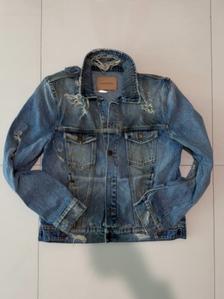 Retrofete Distressed Denim Jacket